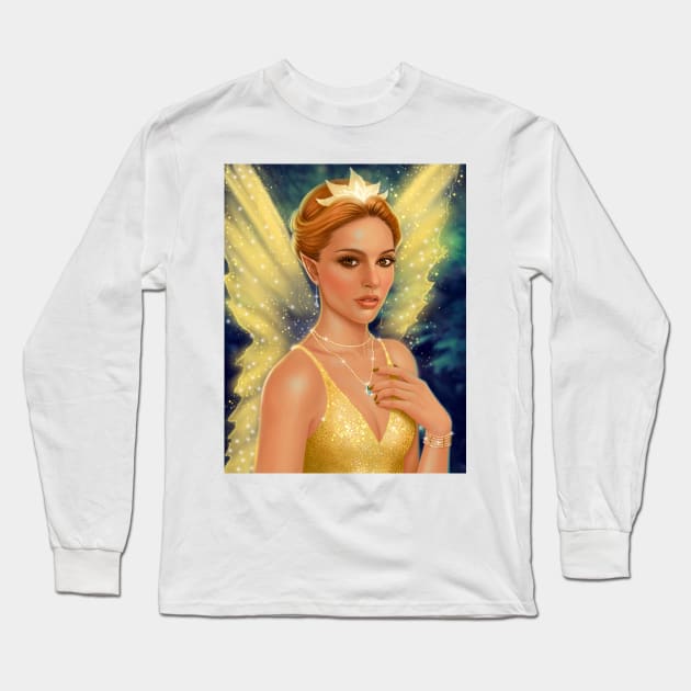 queen Clarion Long Sleeve T-Shirt by helen_morgun